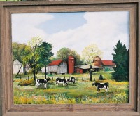 Print Title: Musset Dairy Farm