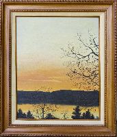 Print Title: Sunset on Tablerock